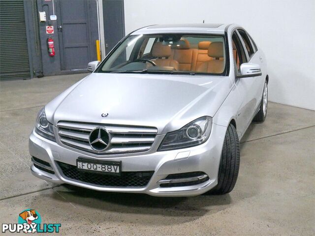 2012 MERCEDES-BENZ C250 AVANTGARDEBE W204MY12 4D SEDAN
