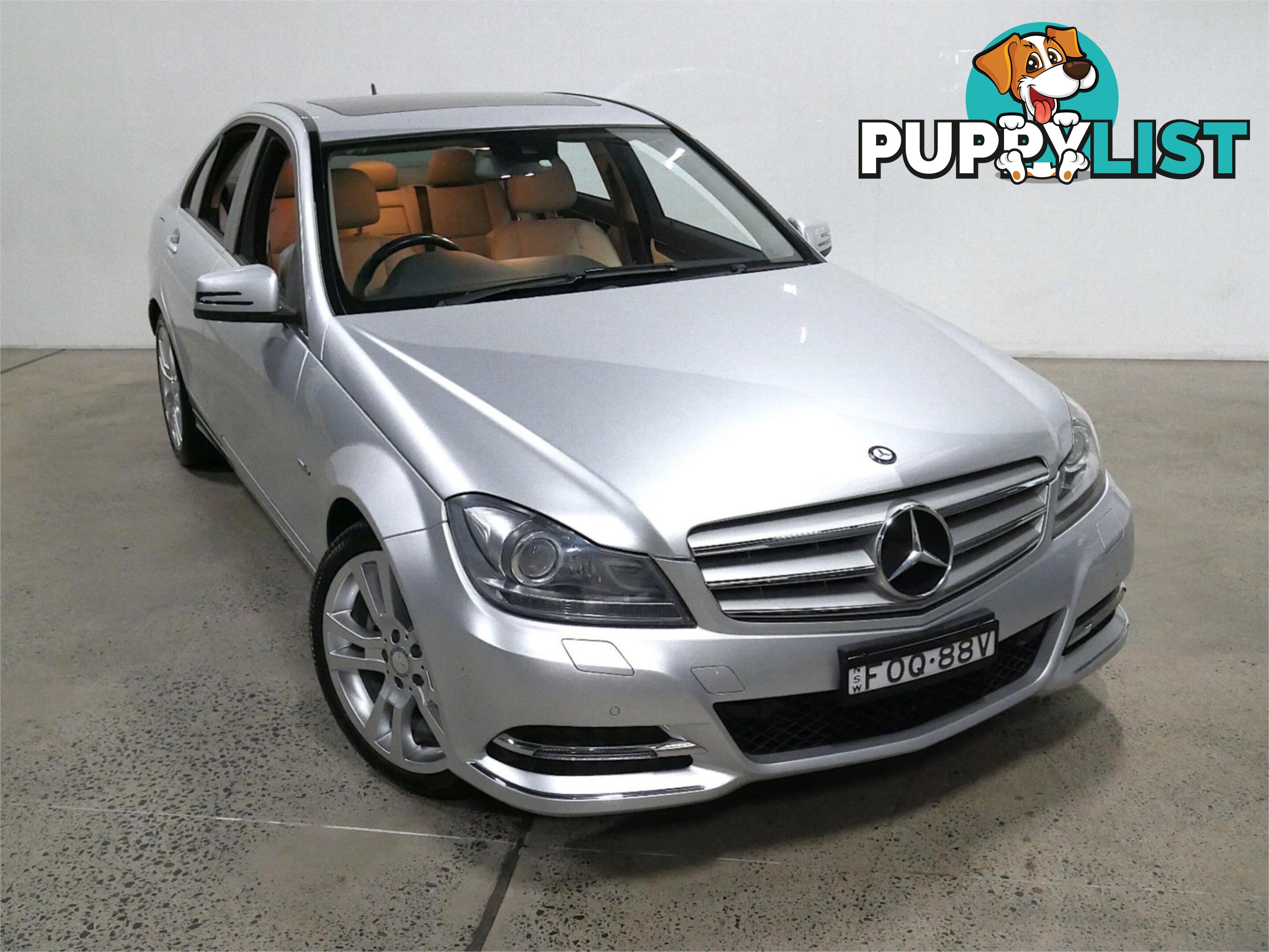 2012 MERCEDES-BENZ C250 AVANTGARDEBE W204MY12 4D SEDAN