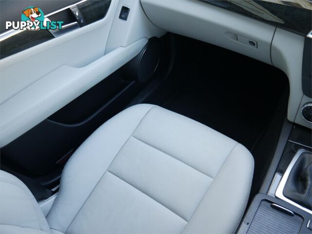 2012 MERCEDES-BENZ C250 AVANTGARDEBE W204MY12 4D SEDAN