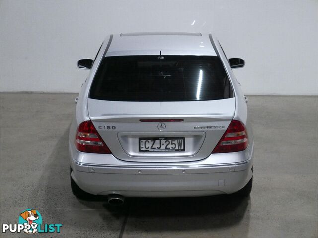 2006 MERCEDES-BENZ C180 KOMPRESSORCLASSIC W203MY06 4D SEDAN