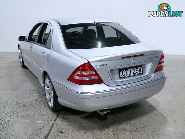 2006 MERCEDES-BENZ C180 KOMPRESSORCLASSIC W203MY06 4D SEDAN