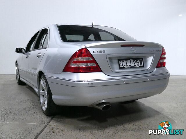 2006 MERCEDES-BENZ C180 KOMPRESSORCLASSIC W203MY06 4D SEDAN