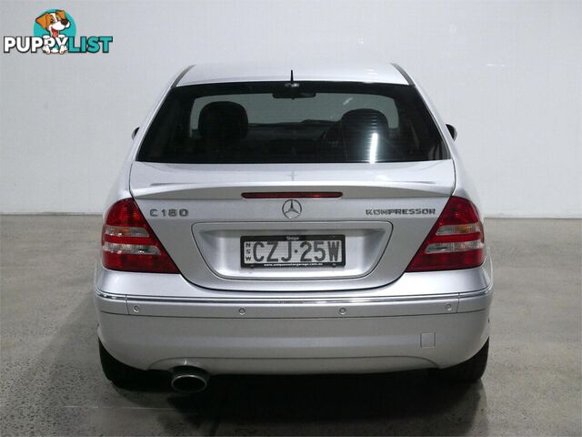 2006 MERCEDES-BENZ C180 KOMPRESSORCLASSIC W203MY06 4D SEDAN