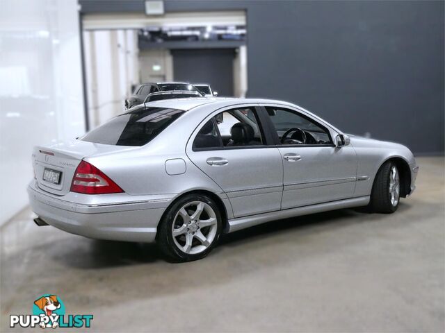 2006 MERCEDES-BENZ C180 KOMPRESSORCLASSIC W203MY06 4D SEDAN