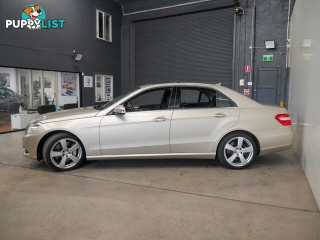 2009 MERCEDES-BENZ E500 AVANTGARDE 212 4D SEDAN