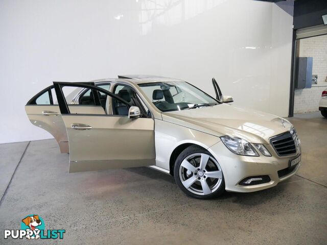 2009 MERCEDES-BENZ E500 AVANTGARDE 212 4D SEDAN