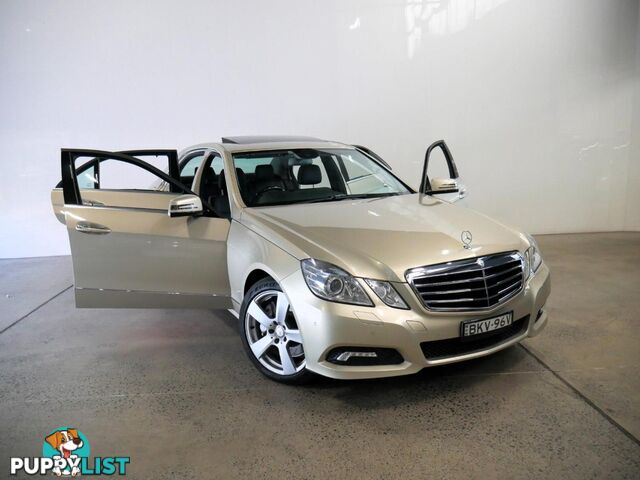 2009 MERCEDES-BENZ E500 AVANTGARDE 212 4D SEDAN