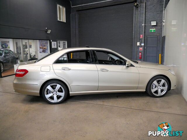 2009 MERCEDES-BENZ E500 AVANTGARDE 212 4D SEDAN