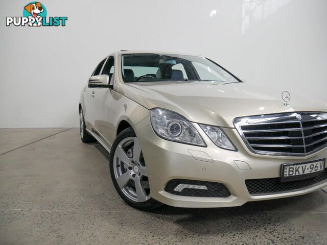 2009 MERCEDES-BENZ E500 AVANTGARDE 212 4D SEDAN