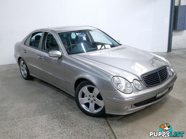 2004 MERCEDES-BENZ E500 AVANTGARDE 211 4D SEDAN