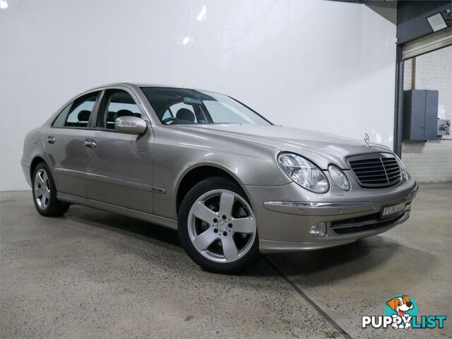2004 MERCEDES-BENZ E500 AVANTGARDE 211 4D SEDAN