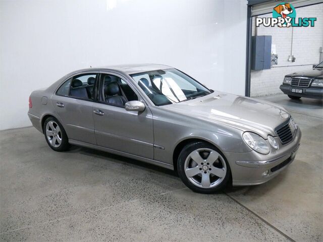 2004 MERCEDES-BENZ E500 AVANTGARDE 211 4D SEDAN