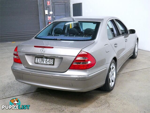 2004 MERCEDES-BENZ E500 AVANTGARDE 211 4D SEDAN