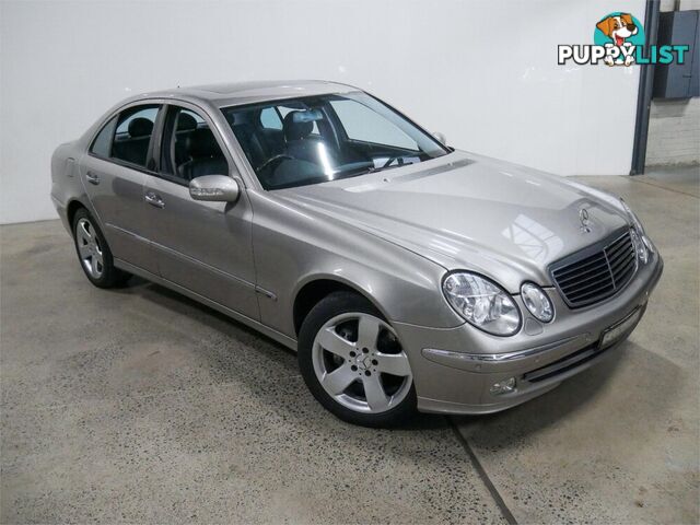 2004 MERCEDES-BENZ E500 AVANTGARDE 211 4D SEDAN