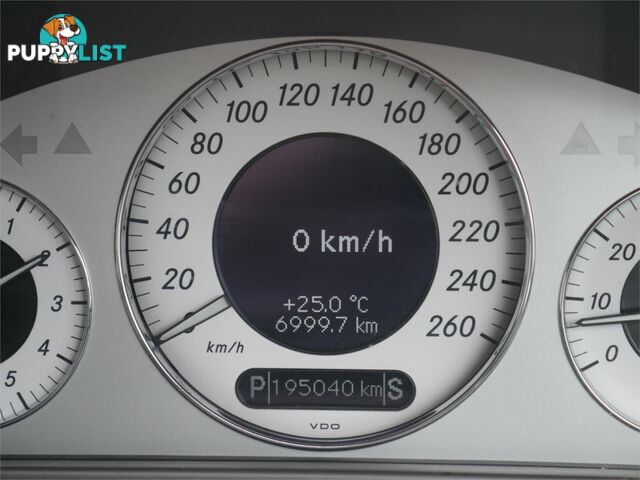 2004 MERCEDES-BENZ E500 AVANTGARDE 211 4D SEDAN