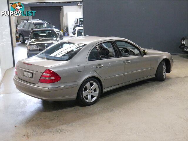 2004 MERCEDES-BENZ E500 AVANTGARDE 211 4D SEDAN