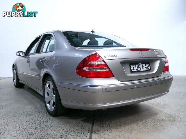 2004 MERCEDES-BENZ E500 AVANTGARDE 211 4D SEDAN