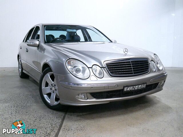 2004 MERCEDES-BENZ E500 AVANTGARDE 211 4D SEDAN