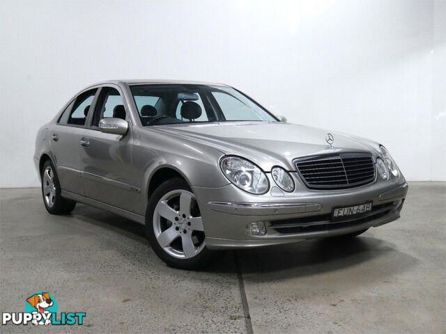 2004 MERCEDES-BENZ E500 AVANTGARDE 211 4D SEDAN