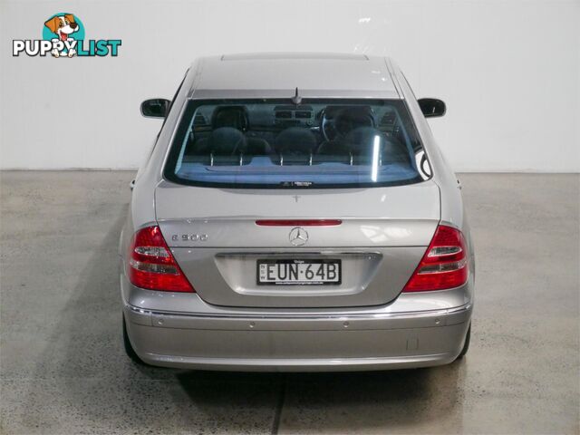 2004 MERCEDES-BENZ E500 AVANTGARDE 211 4D SEDAN