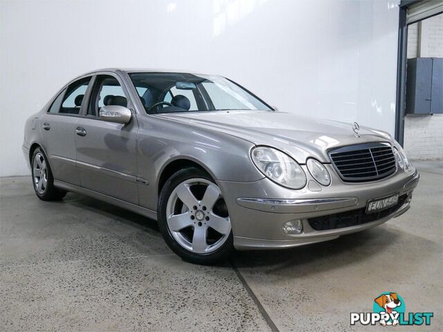 2004 MERCEDES-BENZ E500 AVANTGARDE 211 4D SEDAN