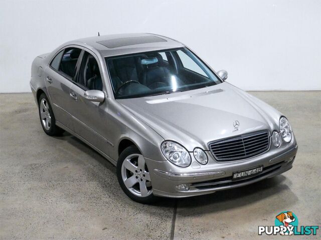 2004 MERCEDES-BENZ E500 AVANTGARDE 211 4D SEDAN
