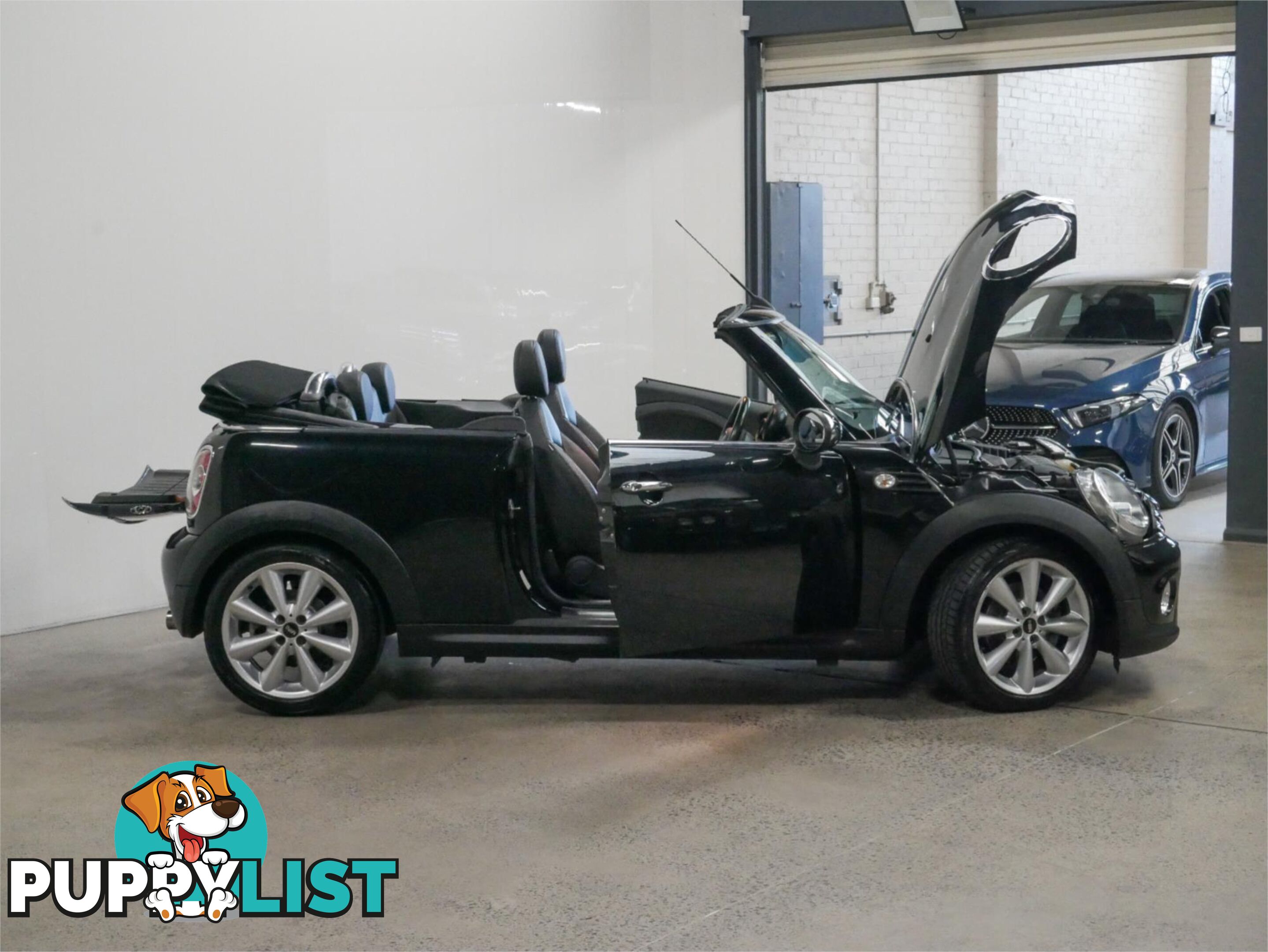 2011 MINI COOPER CABRIO R57MY11 2D CONVERTIBLE