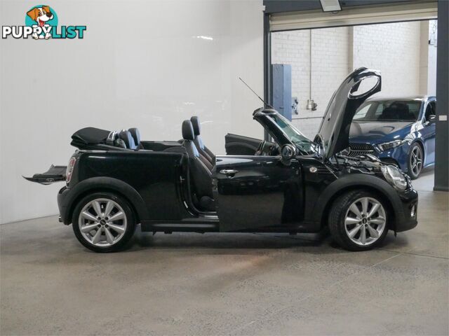 2011 MINI COOPER CABRIO R57MY11 2D CONVERTIBLE