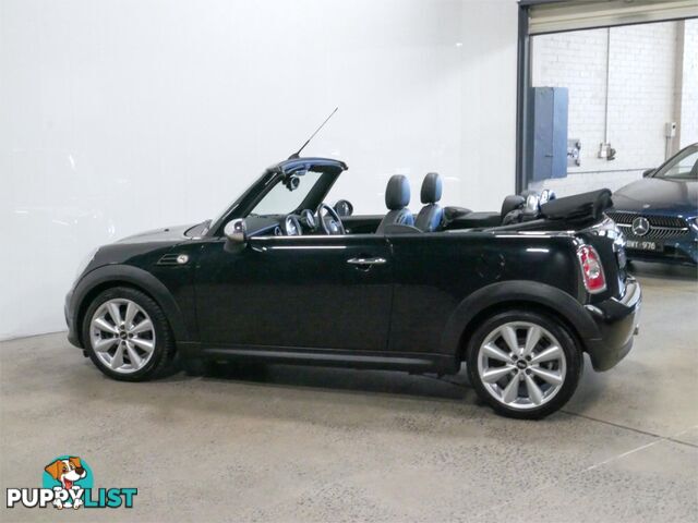 2011 MINI COOPER CABRIO R57MY11 2D CONVERTIBLE