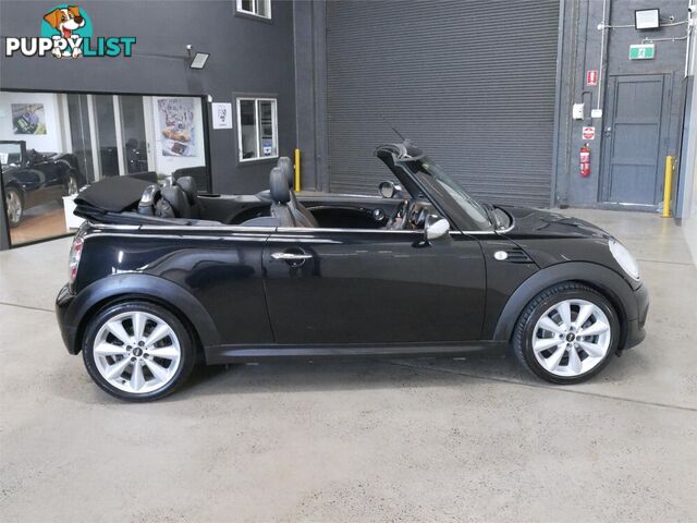 2011 MINI COOPER CABRIO R57MY11 2D CONVERTIBLE