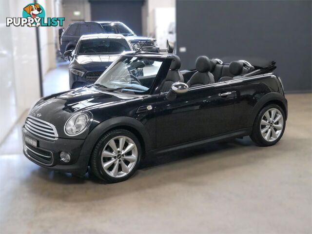 2011 MINI COOPER CABRIO R57MY11 2D CONVERTIBLE