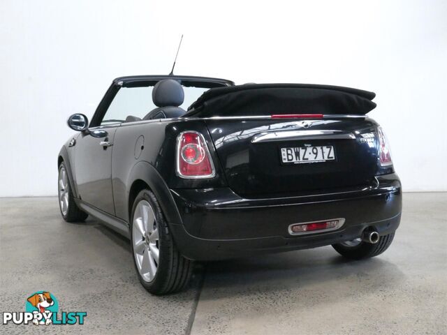 2011 MINI COOPER CABRIO R57MY11 2D CONVERTIBLE