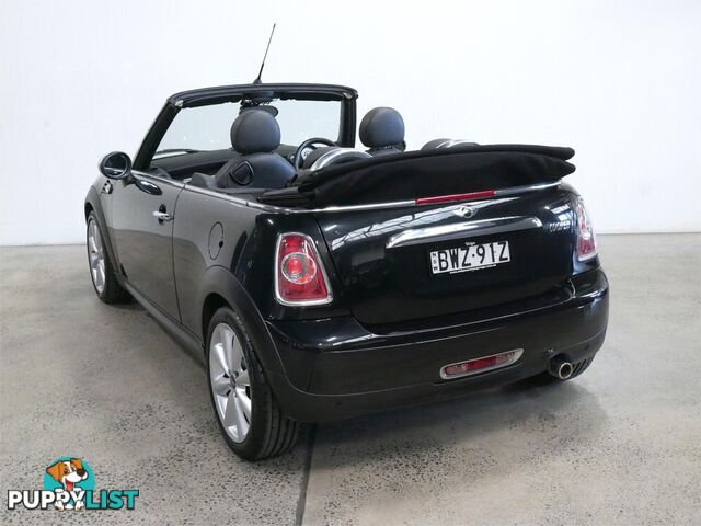 2011 MINI COOPER CABRIO R57MY11 2D CONVERTIBLE