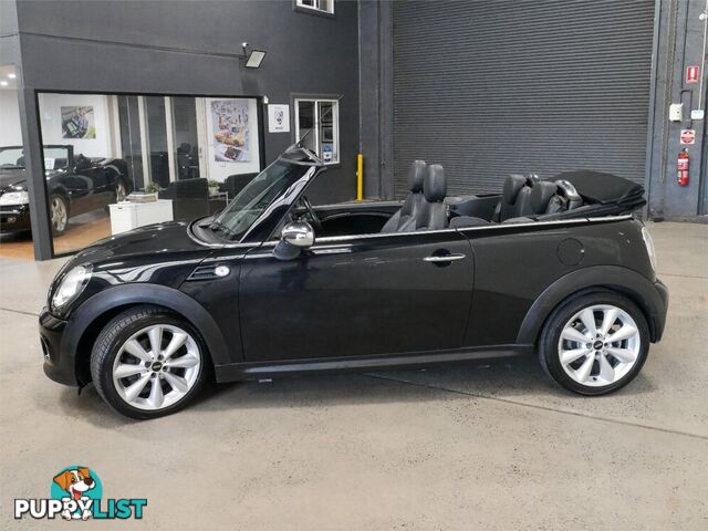 2011 MINI COOPER CABRIO R57MY11 2D CONVERTIBLE