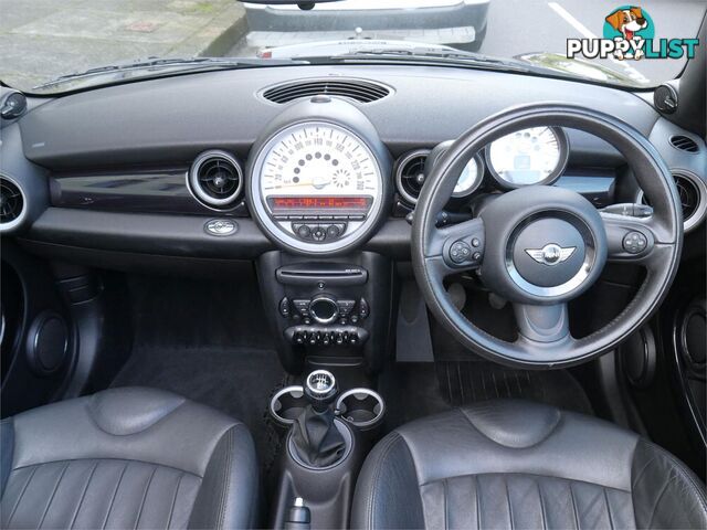 2011 MINI COOPER CABRIO R57MY11 2D CONVERTIBLE