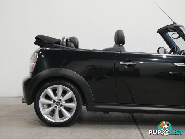 2011 MINI COOPER CABRIO R57MY11 2D CONVERTIBLE