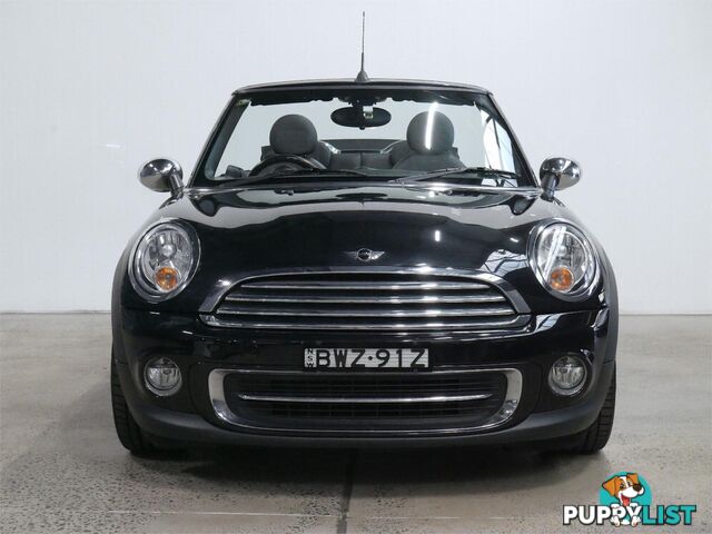 2011 MINI COOPER CABRIO R57MY11 2D CONVERTIBLE