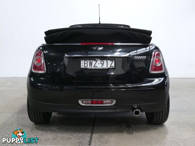 2011 MINI COOPER CABRIO R57MY11 2D CONVERTIBLE