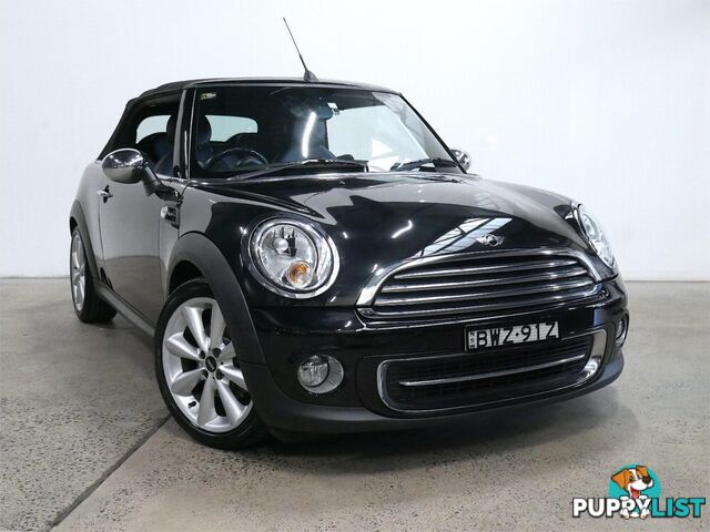 2011 MINI COOPER CABRIO R57MY11 2D CONVERTIBLE