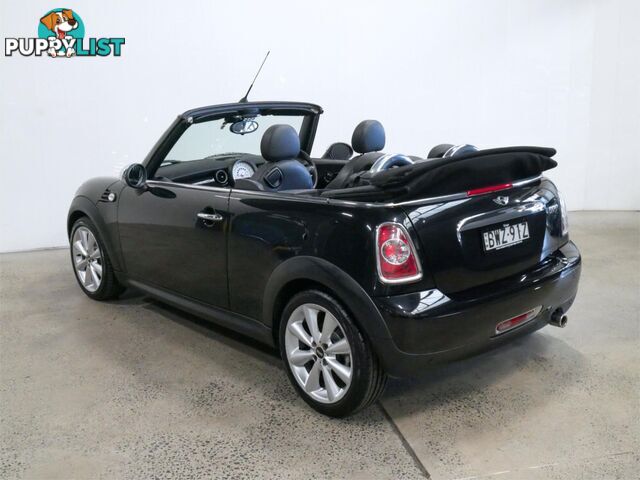 2011 MINI COOPER CABRIO R57MY11 2D CONVERTIBLE