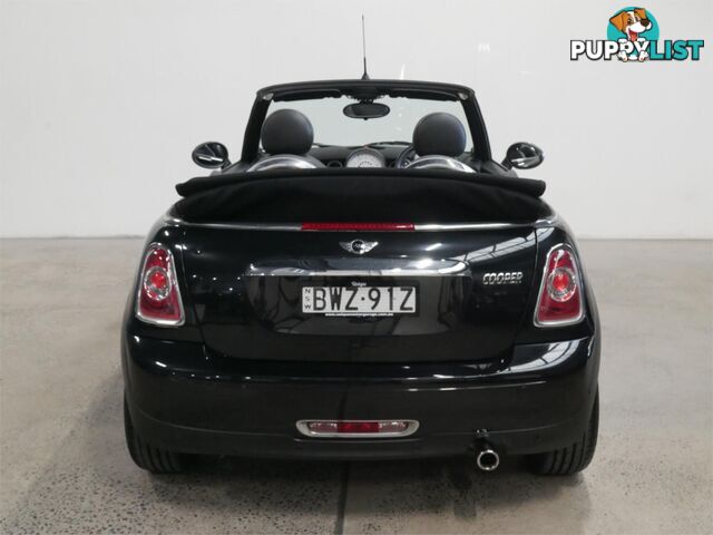 2011 MINI COOPER CABRIO R57MY11 2D CONVERTIBLE