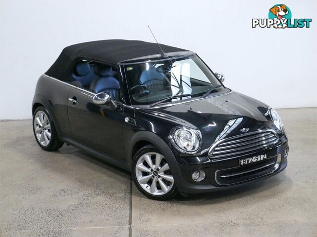 2011 MINI COOPER CABRIO R57MY11 2D CONVERTIBLE