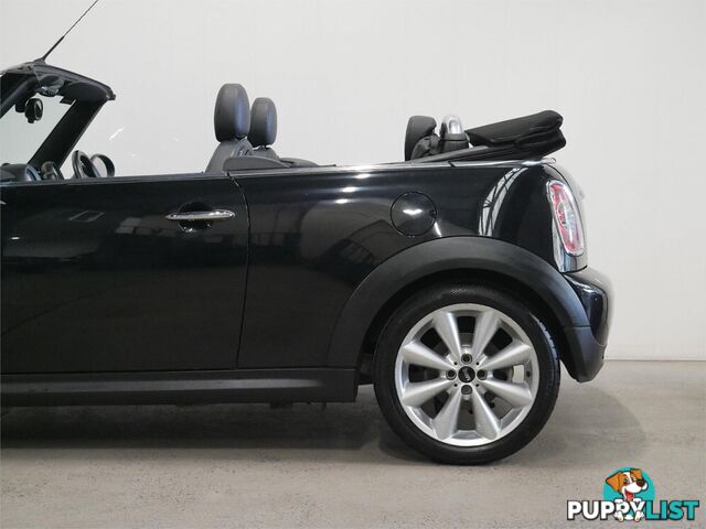 2011 MINI COOPER CABRIO R57MY11 2D CONVERTIBLE