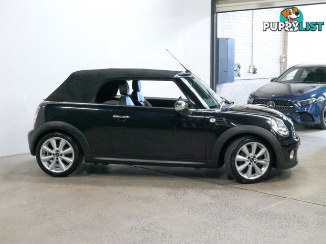 2011 MINI COOPER CABRIO R57MY11 2D CONVERTIBLE