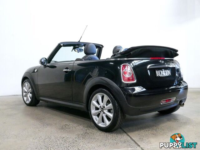 2011 MINI COOPER CABRIO R57MY11 2D CONVERTIBLE