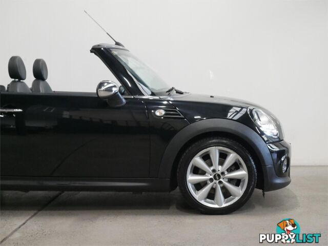 2011 MINI COOPER CABRIO R57MY11 2D CONVERTIBLE