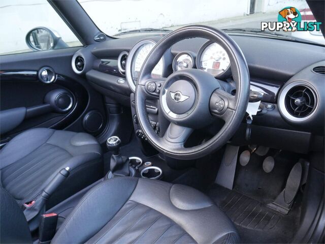 2011 MINI COOPER CABRIO R57MY11 2D CONVERTIBLE