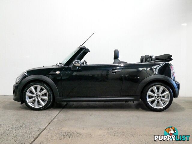2011 MINI COOPER CABRIO R57MY11 2D CONVERTIBLE