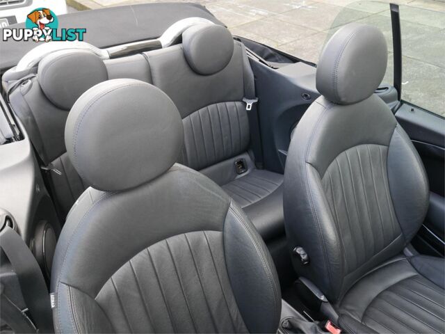 2011 MINI COOPER CABRIO R57MY11 2D CONVERTIBLE