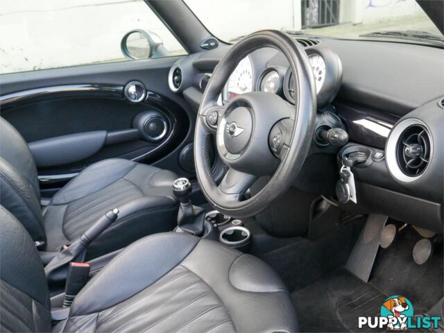 2011 MINI COOPER CABRIO R57MY11 2D CONVERTIBLE